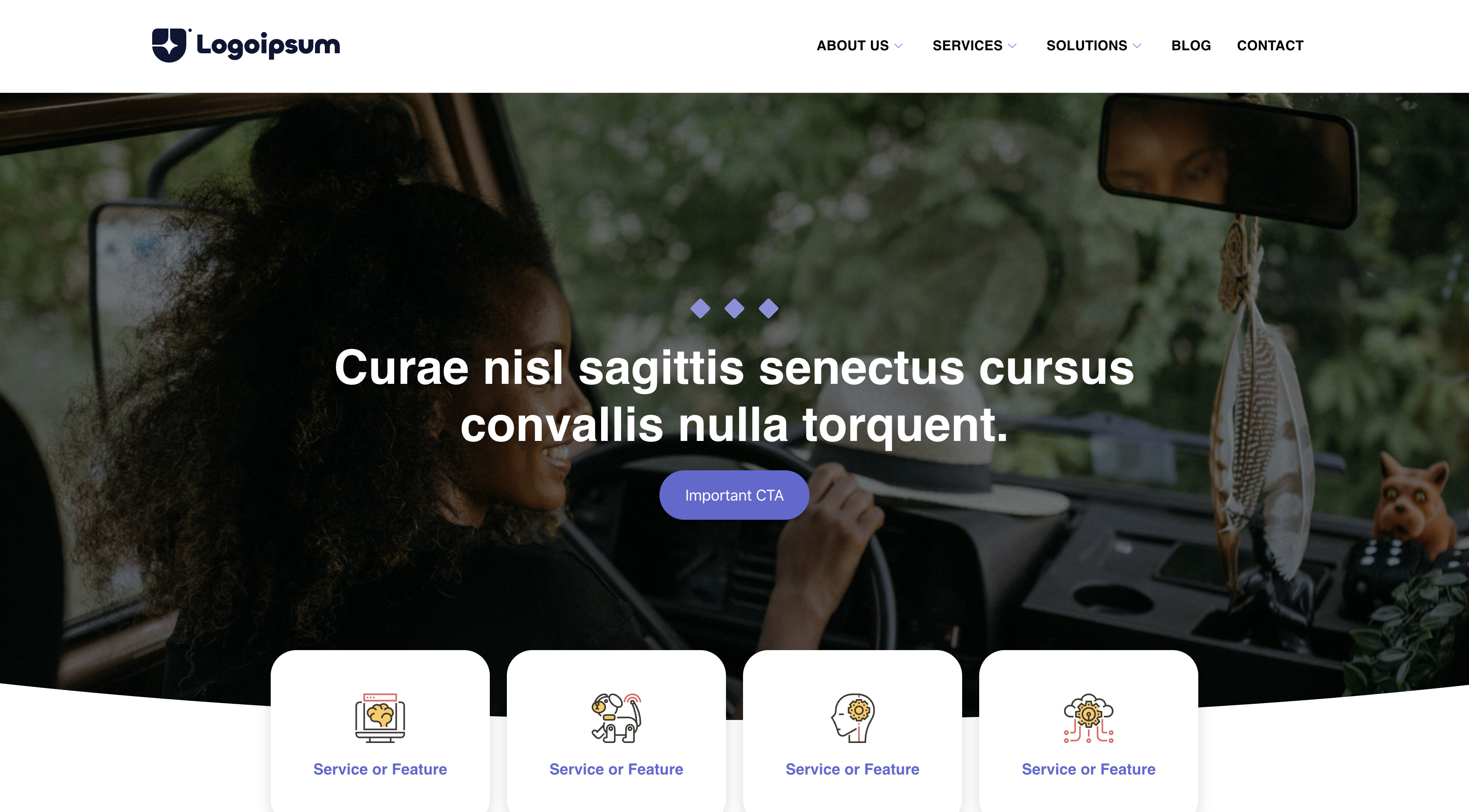 Screenshot of Template 2